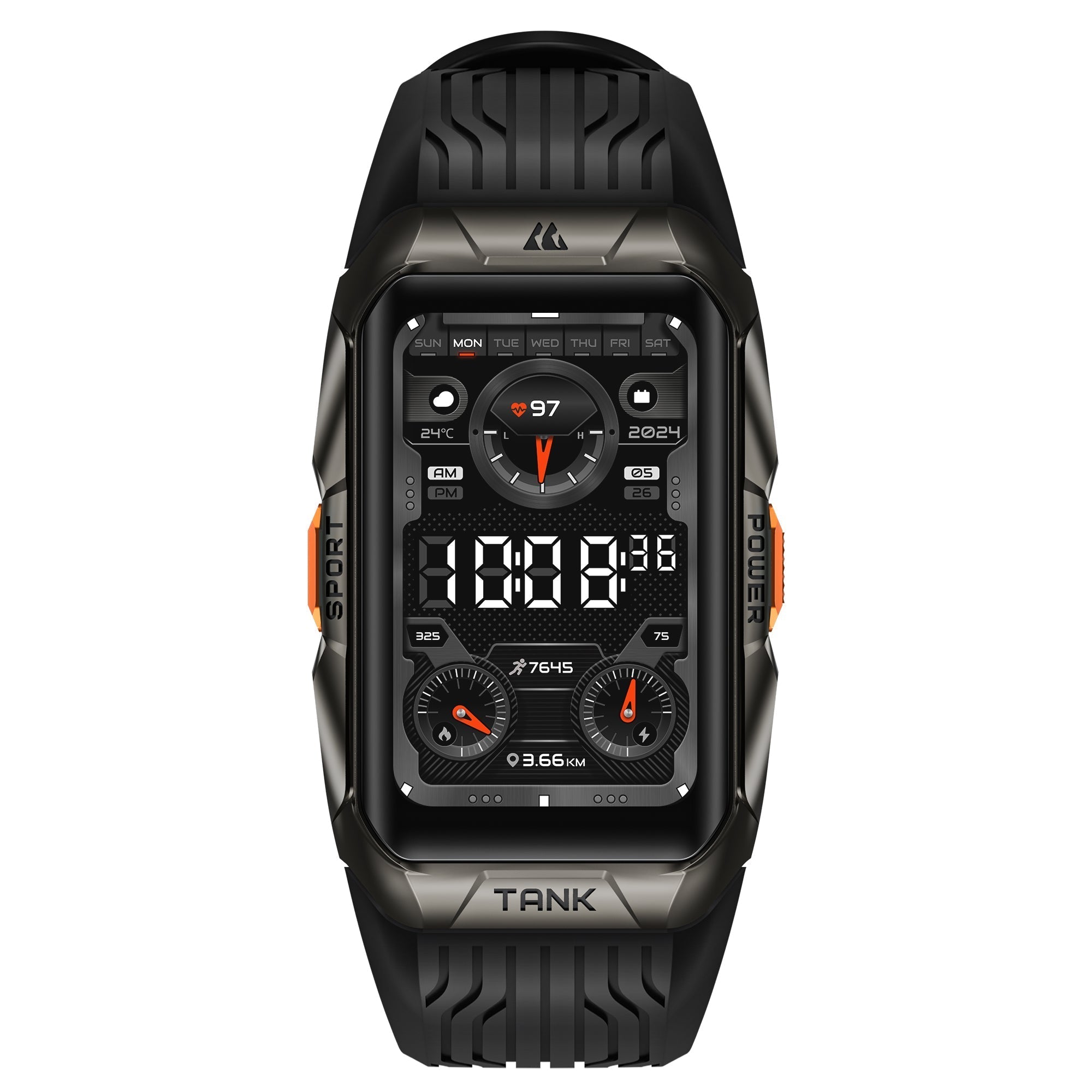 Chytré hodinky Zenora Ridge Pro s 170 režimy a odolností MIL-STD-810H | Lersk