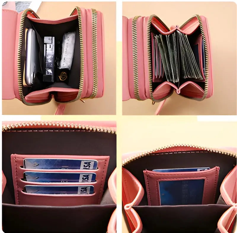 SafeTouch Schultertasche – Weiches Leder mit Diebstahlschutz für den täglichen Gebrauch | Lersk