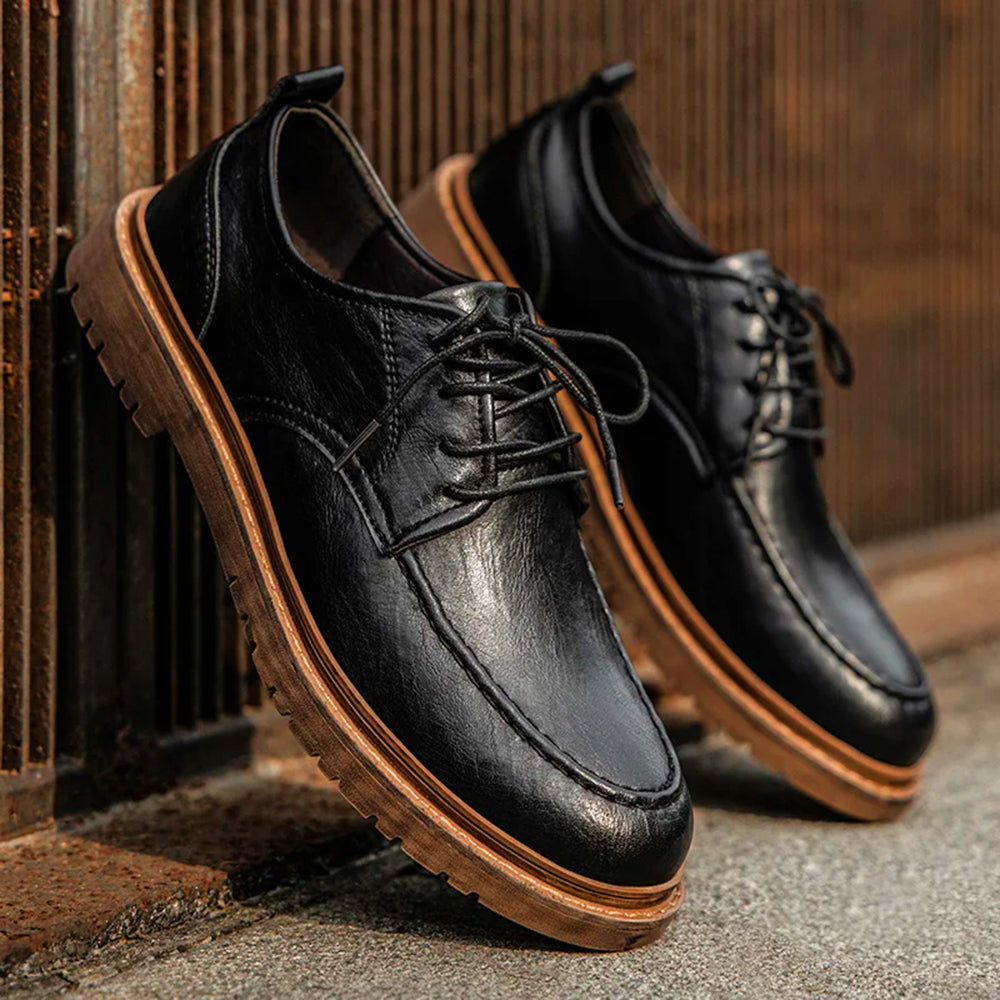 Herre Heritage Læder Brogues | Lersk