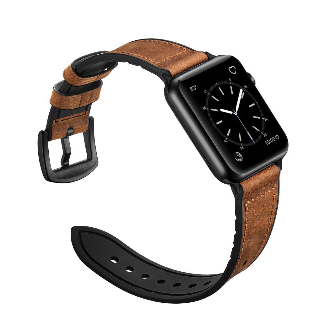 Averin Leather and Silicone Band for Apple Watch | Lersk