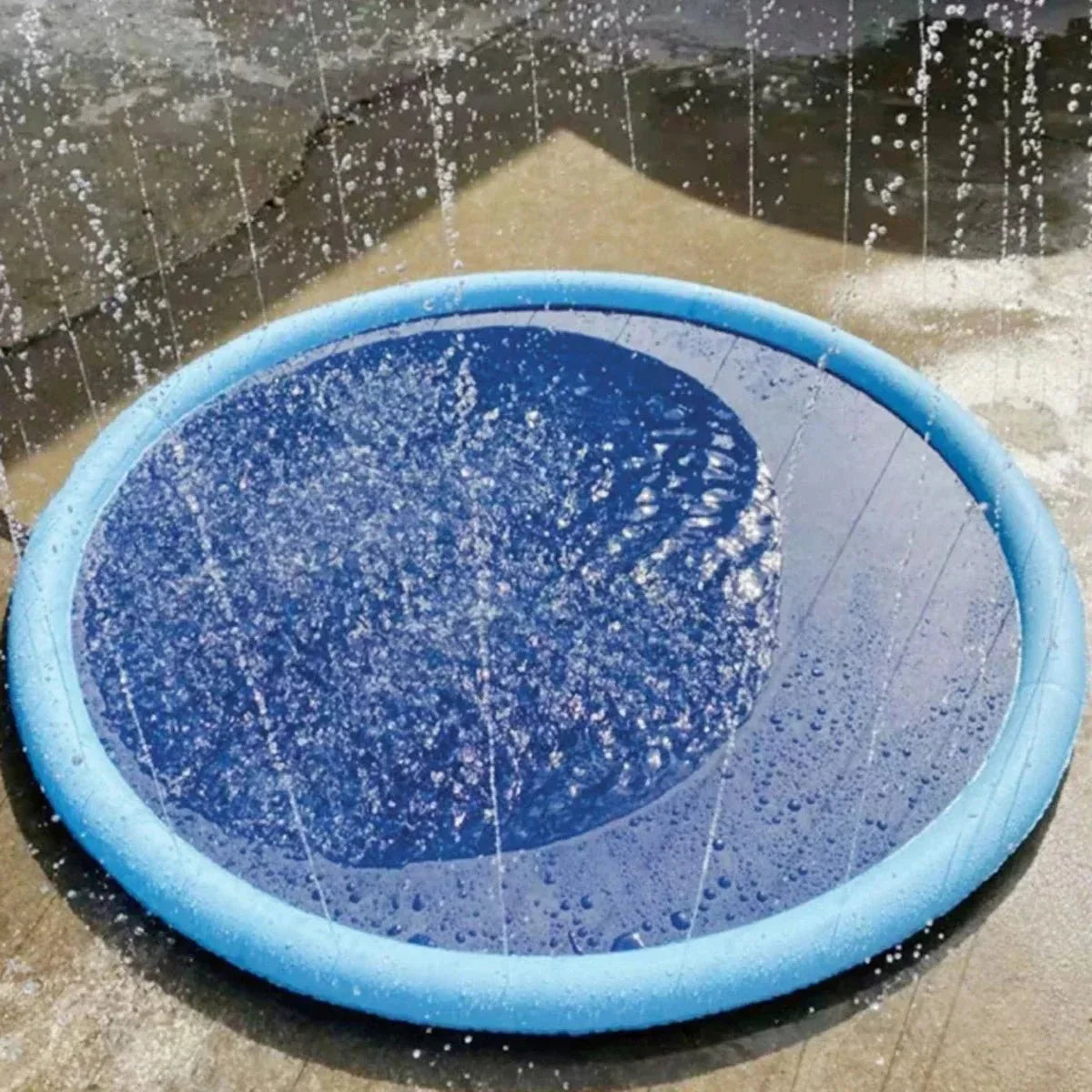 SplashyPaws Splash Pad For Dogs And Pets, Outdoor Water Play Mat For Pups Of All Sizes | Lersk