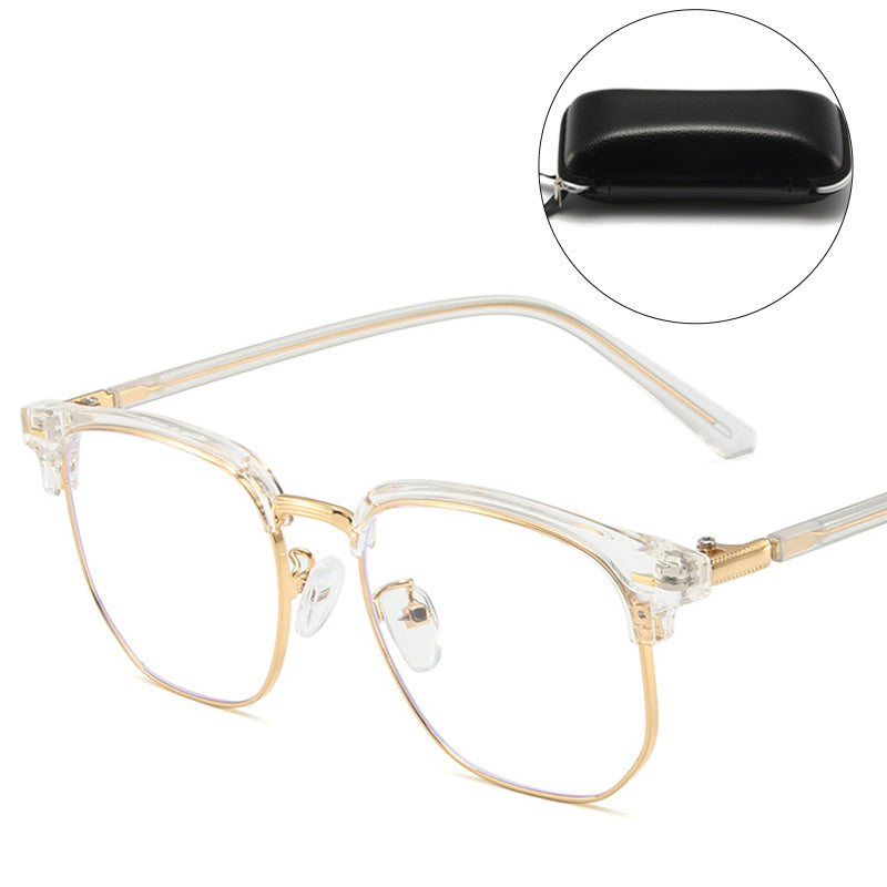 Gafas de Montura Media con Filtro de Luz Azul para Pantallas Digitales y Uso Diario | Lersk