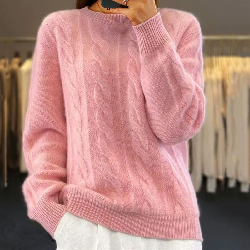 Camisola de Malha Debbie Wool para Mulher Conforto Luxuoso e Calor Aconchegante | Lersk