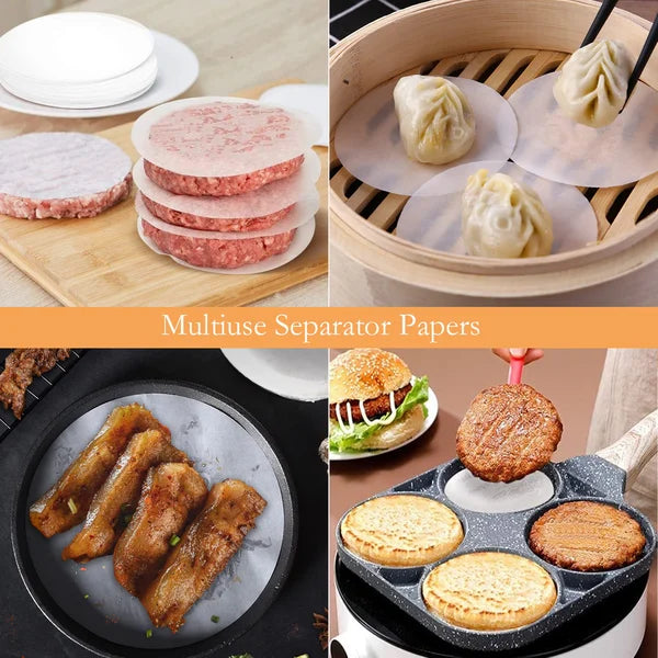 Manual Hamburger Patty Press For Homemade Burgers, Ergonomically Designed For Easy Use | Lersk