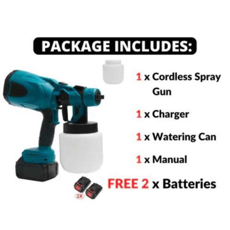 AeroMist Cordless Paint Sprayer For Home Projects And DIY | Lersk