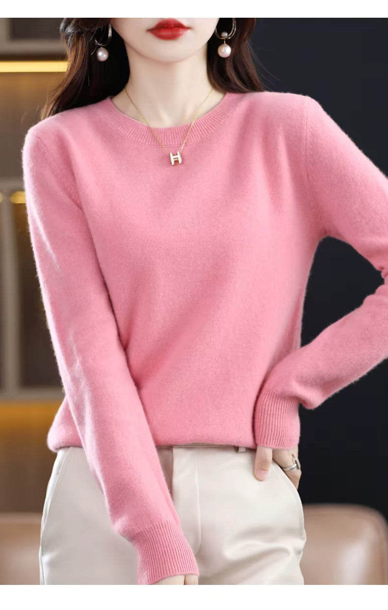 LyraSoar Woll-Cashmere Strickpullover für Herbst und Winter | Lersk