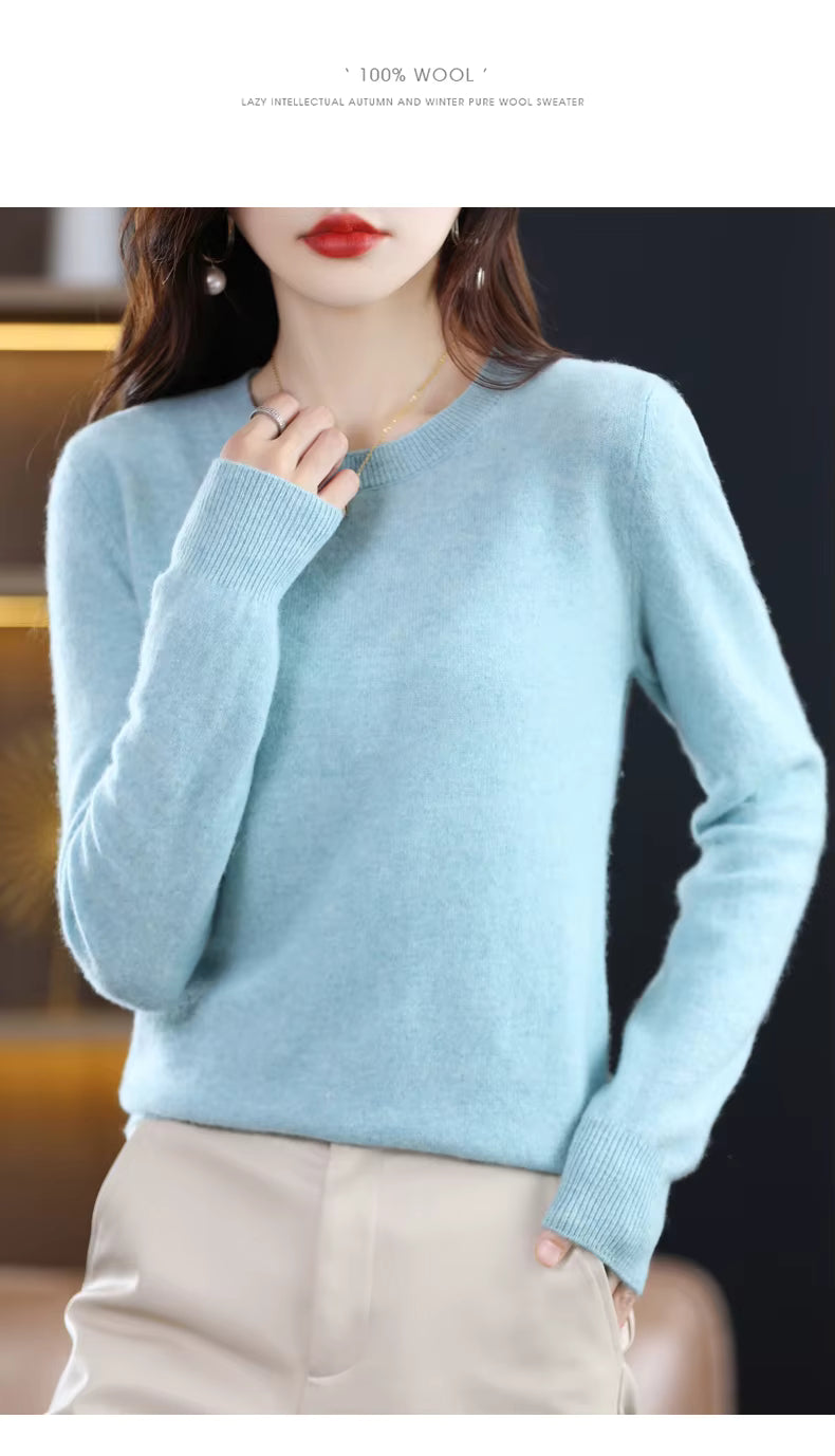 LyraSoar Woll-Cashmere Strickpullover für Herbst und Winter | Lersk