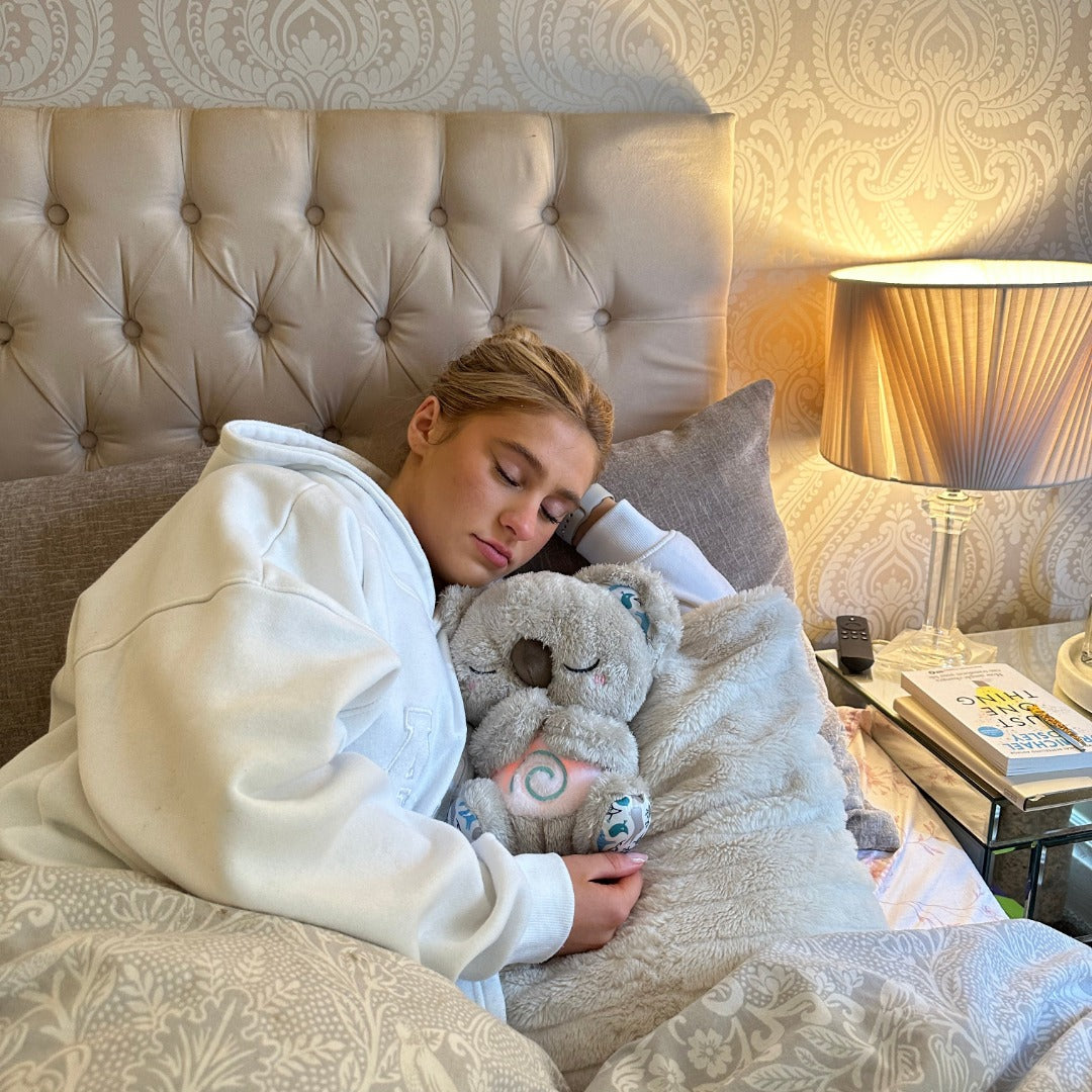 Uklidňující hračka Koala na dýchání pro relaxaci a podporu spánku s jemným dýchacím pohybem | Lersk
