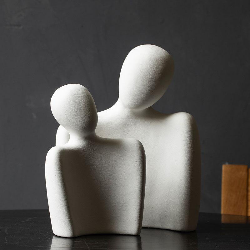 Zestaw upominkowy ceramicznych figurek pary AstraLove | Lersk
