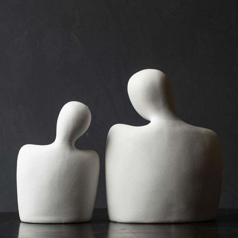 Zestaw upominkowy ceramicznych figurek pary AstraLove | Lersk