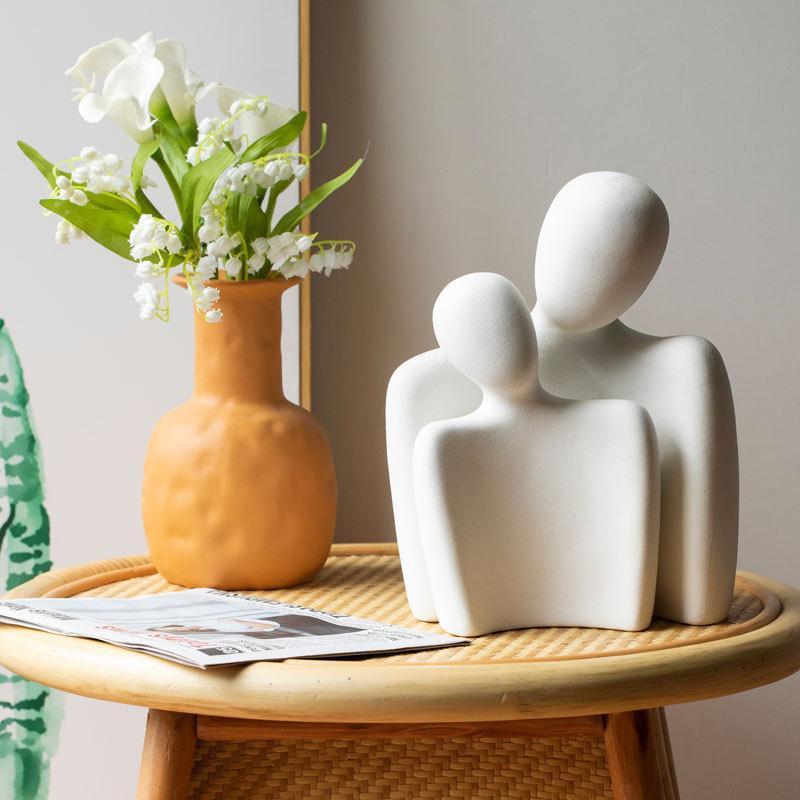 Zestaw upominkowy ceramicznych figurek pary AstraLove | Lersk
