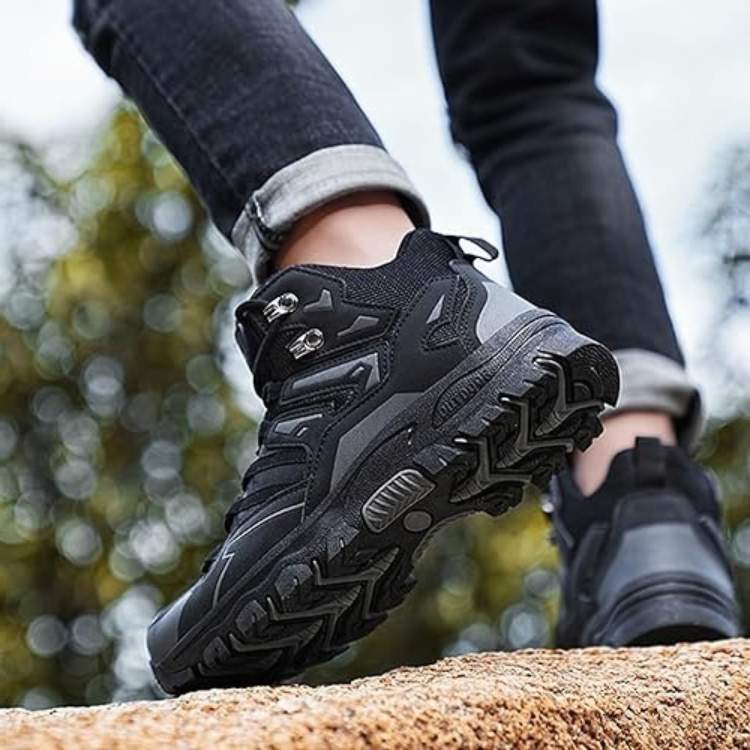 Trekaro Orthopedic Hiking Shoes High-Ankle Anti-Slip Soles | Lersk