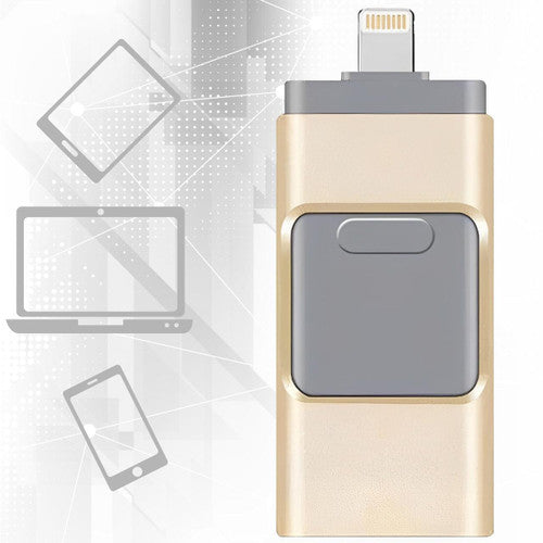 NexPort 128GB 4v1 USB disk pro iPhone a Android | Lersk