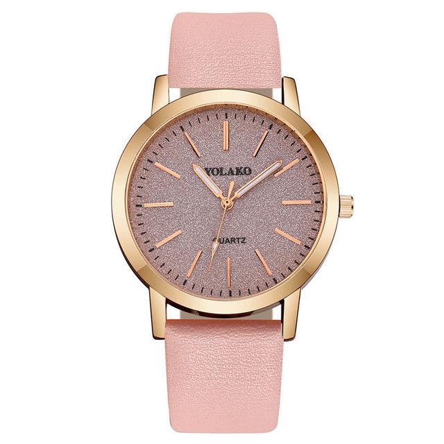 IcoolGadgets Geneva Faux Leather Analog Quartz Wrist Watch For Women Elegant Gift | Lersk