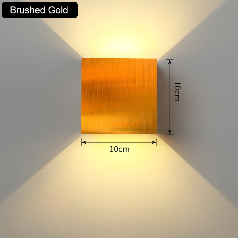 Asterra Nordic LED Væglampe | Moderne Minimalistisk Glød | Lersk