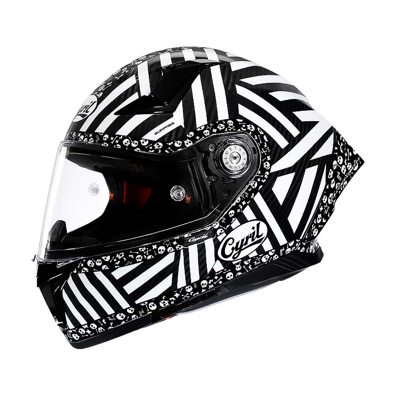 Carbon Fiber Full Face Helmet Lightweight DOT ECE Riders | Lersk