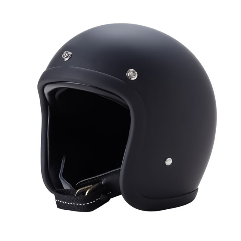 AeroGuard Retro Motorcycle Helmet DOT and ECE Certified | Lersk