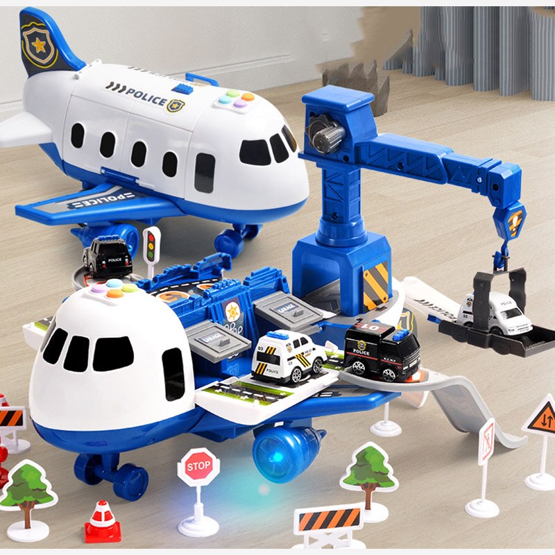 Set de jeu Avion SkyExplorer pour enfants - Ensemble de jeu de rôle et de construction de 20 pièces pour jeunes constructeurs | Lersk