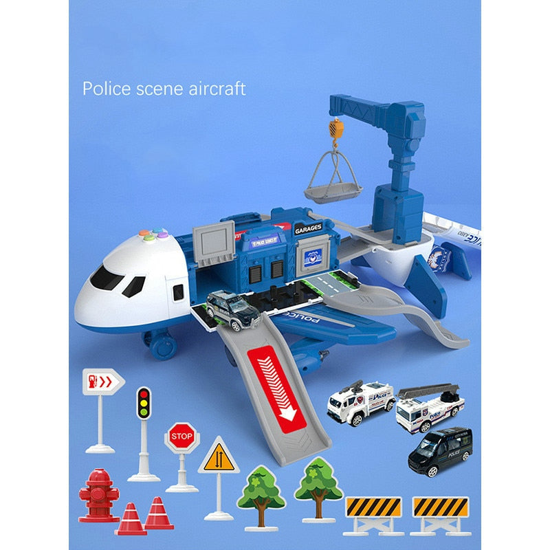 Set de jeu Avion SkyExplorer pour enfants - Ensemble de jeu de rôle et de construction de 20 pièces pour jeunes constructeurs | Lersk