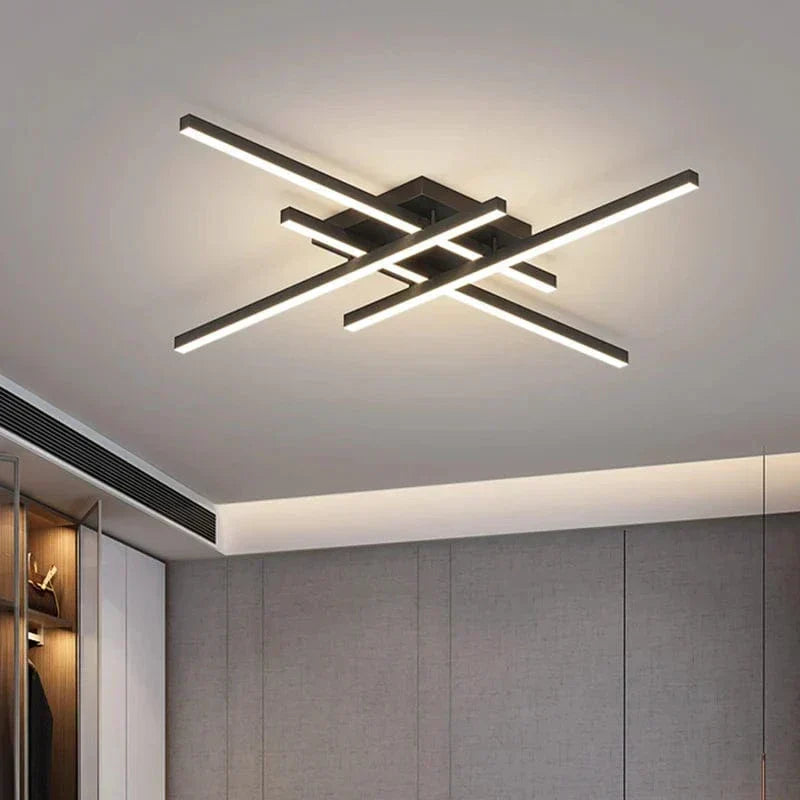 AuroraArc LED loftlampe med blødt skær energibesparende 30 40 50 cm diameter | Lersk