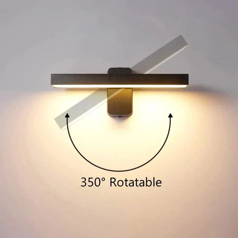 Auron IP65 czujnik ruchu PIR zewnętrzna lampa ścienna, obrotowa | Lersk