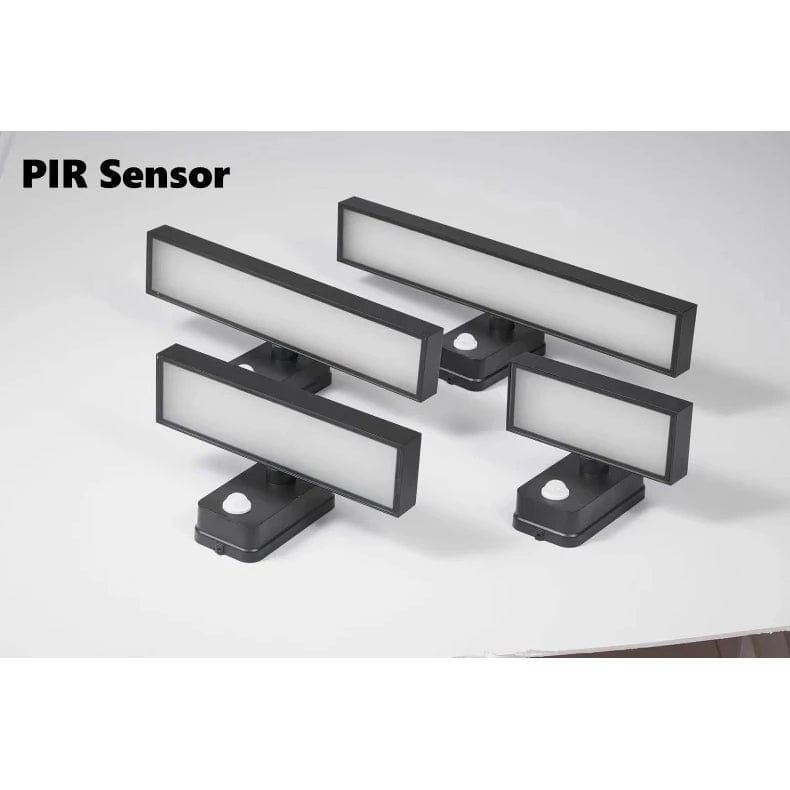 Auron IP65 czujnik ruchu PIR zewnętrzna lampa ścienna, obrotowa | Lersk