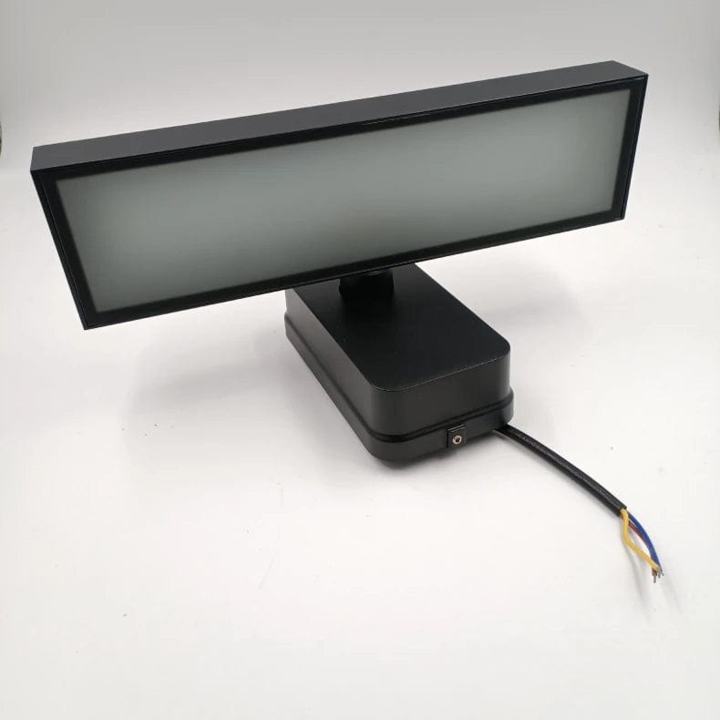 Auron IP65 czujnik ruchu PIR zewnętrzna lampa ścienna, obrotowa | Lersk