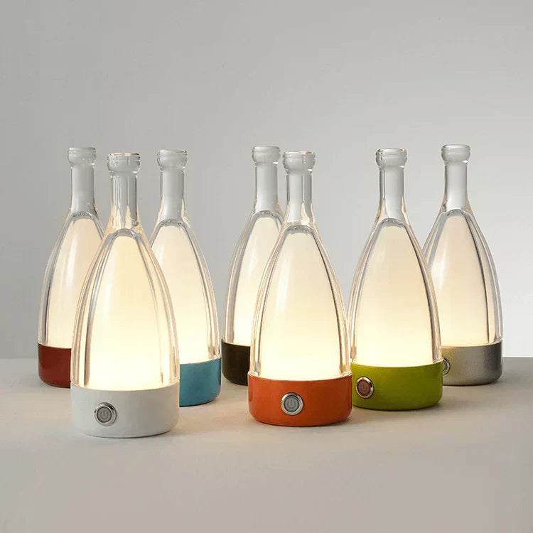 LumaVine Lampada Decorativa Ricaricabile per Bottiglia di Vino Ambiente | Lersk