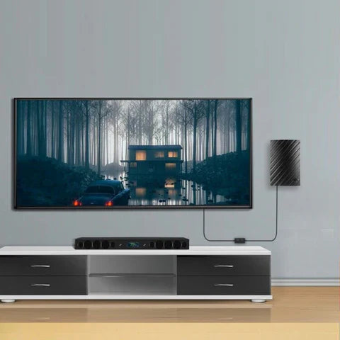 AeroView Pro Indendørs 4K HDTV-antenne Leverer Lokale Kanaler Op Til 600 Miles | Lersk