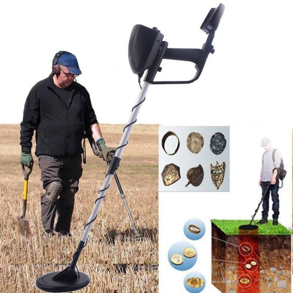 AquaSeek Waterproof Metal Detector for Deep Gold Search | Lersk