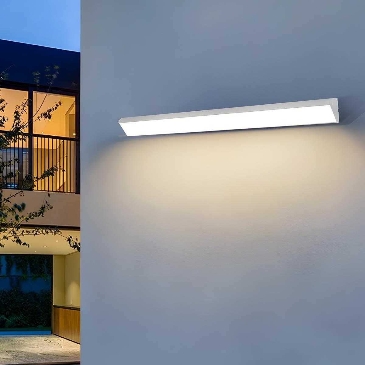 LumaNest Udendørs LED Strip Lys IP65 Vandtæt 120 Graders Justerbar | Lersk