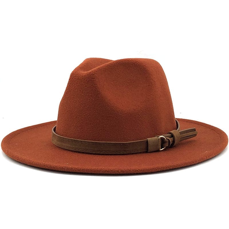 Eridian Fedora klobouk s koženým páskem | Lersk