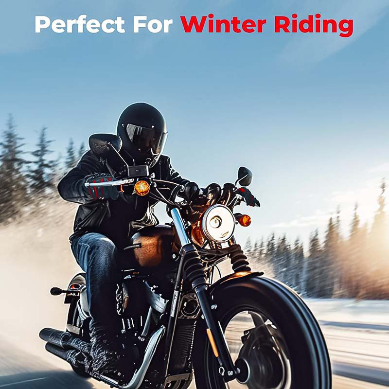 Luvas de Motociclismo de Inverno Impermeáveis NordRider para Condução em Tempo Frio | Lersk