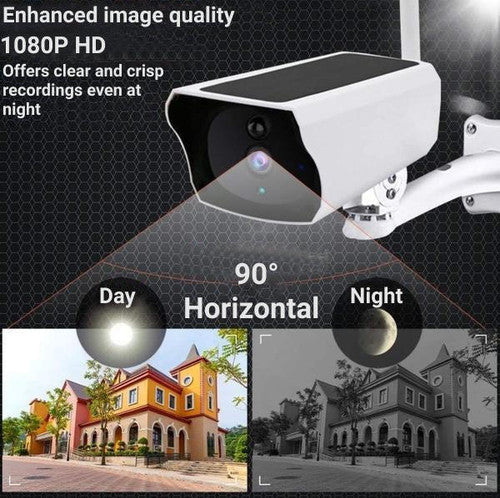 NovaGuard Solar Wireless Camera 1080P Night Vision With Real-Time Alerts | Lersk