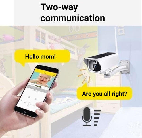 NovaGuard Solar Wireless Camera 1080P Night Vision With Real-Time Alerts | Lersk