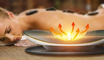 Smart Lower Back Traction Device with Heat, EMS, Vibration & Red Light Therapy | Lersk