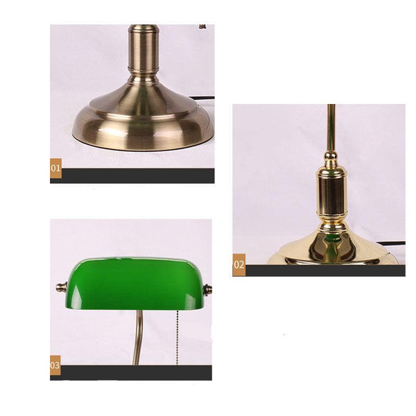 Aurelia Europäische Glas-Tischlampe für elegantes Wohnen | Lersk