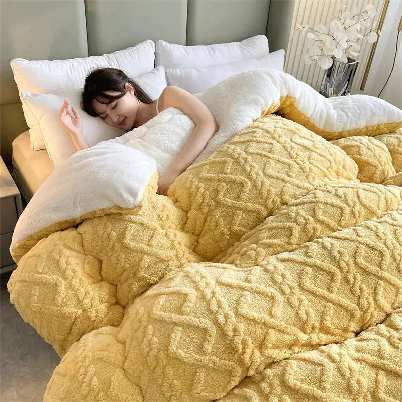 Copripiumino SnowHaven in Cashmere Morbido e Caldo per Letto Invernale | Lersk