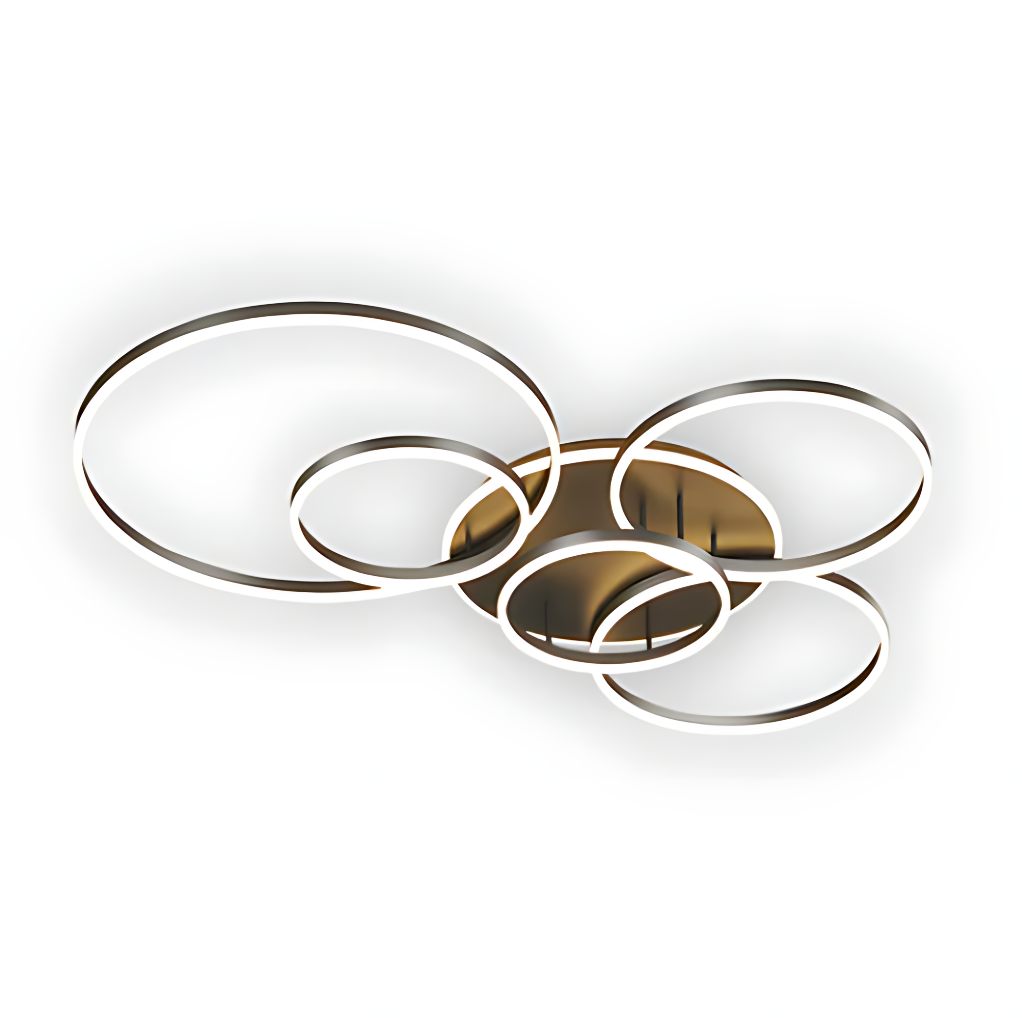 Aerial Ceiling Lamp Celestial Ring Fixture For Modern Living Rooms | Lersk