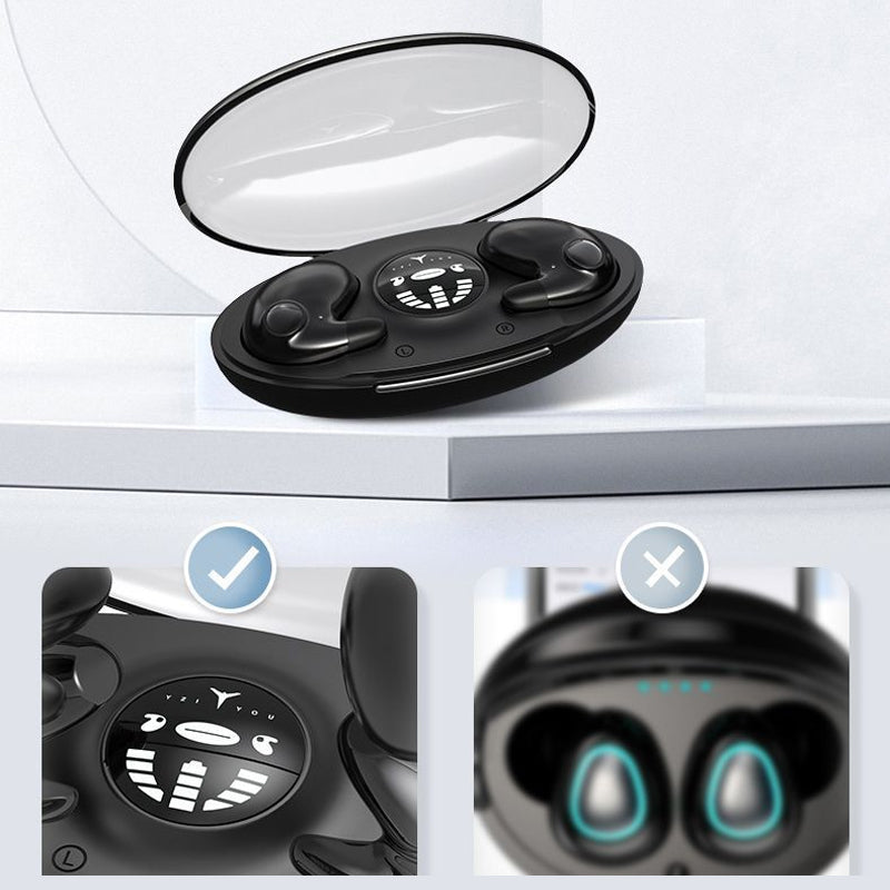 Invisible Sleep Wireless Headphones IPX5 Waterproof Ergonomically Designed For Subtle Comfort | Lersk