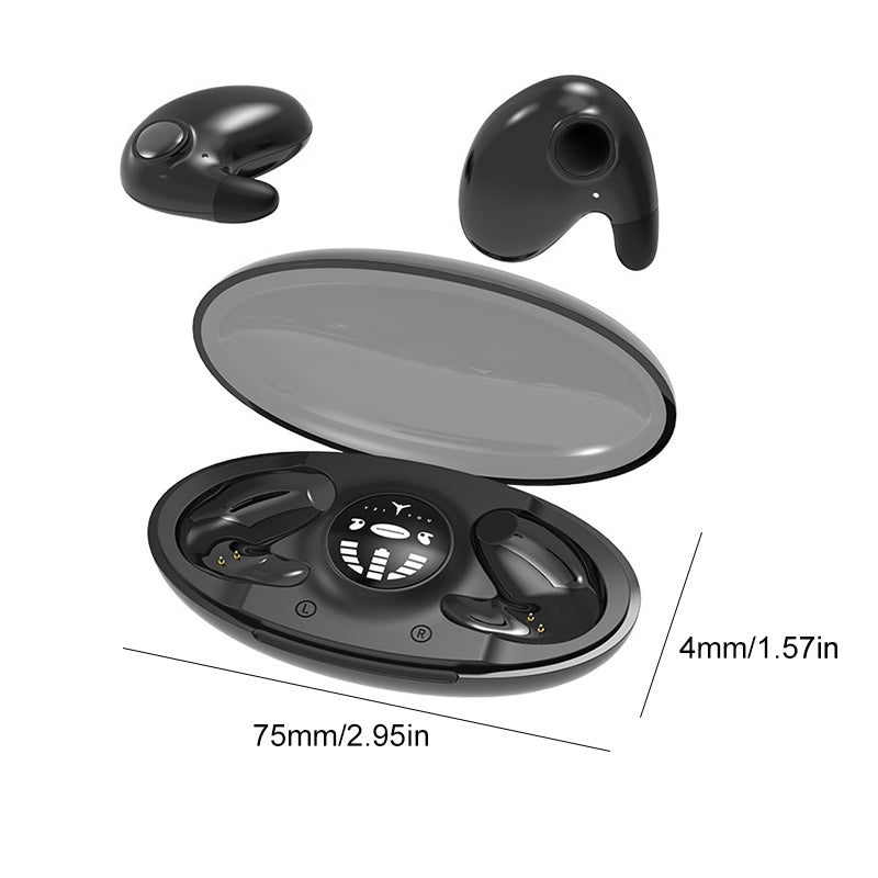 Invisible Sleep Wireless Headphones IPX5 Waterproof Ergonomically Designed For Subtle Comfort | Lersk