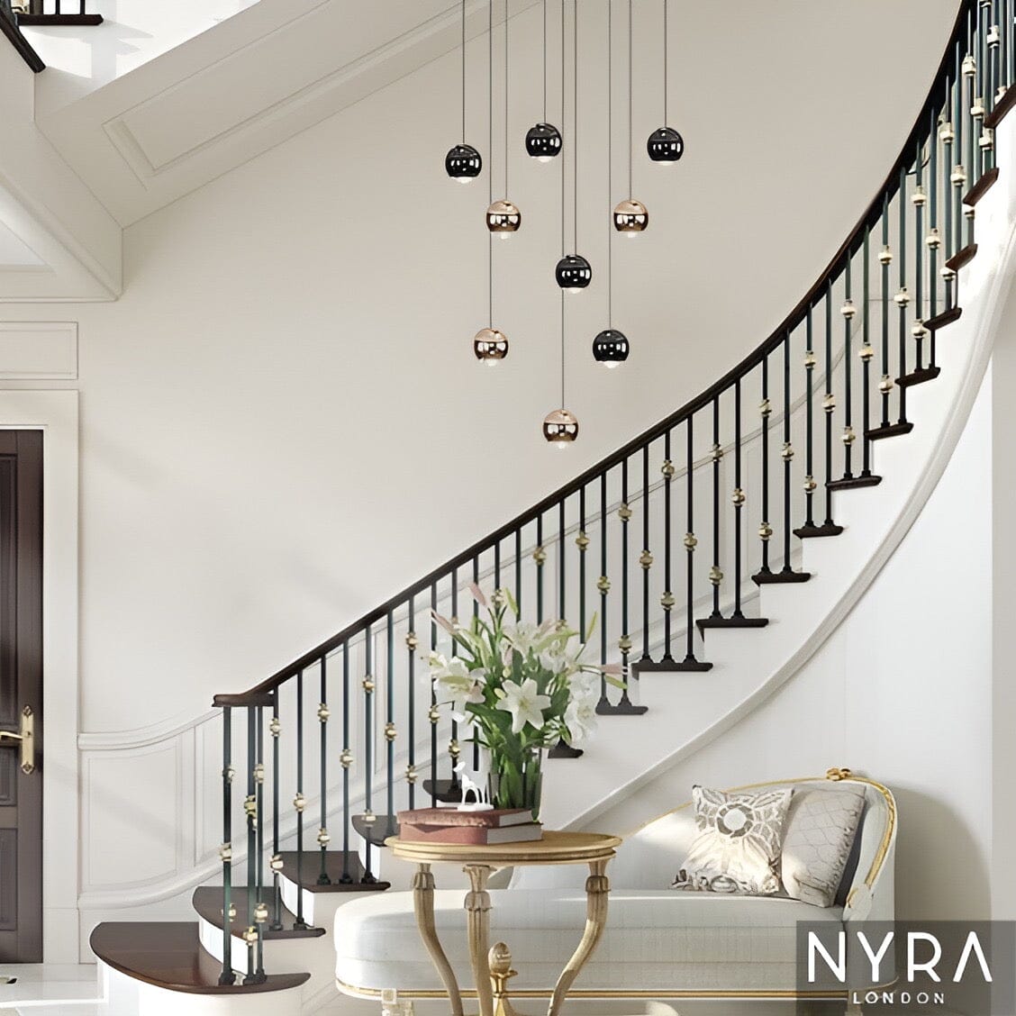 Avella Raindrop Glass Chandelier | Lersk