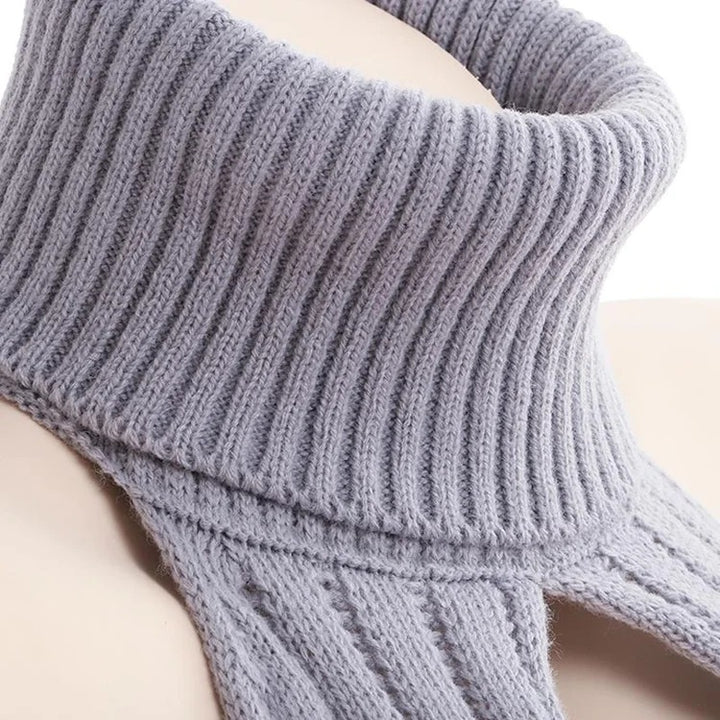 AstraLuxe Hollow-Out Backless Pullover Sweater for Women | Lersk