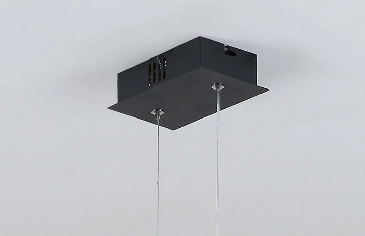 Lampe suspendue Bøye design moderne courbé avec ambiance LED chaude pour décoration intérieure | Lersk