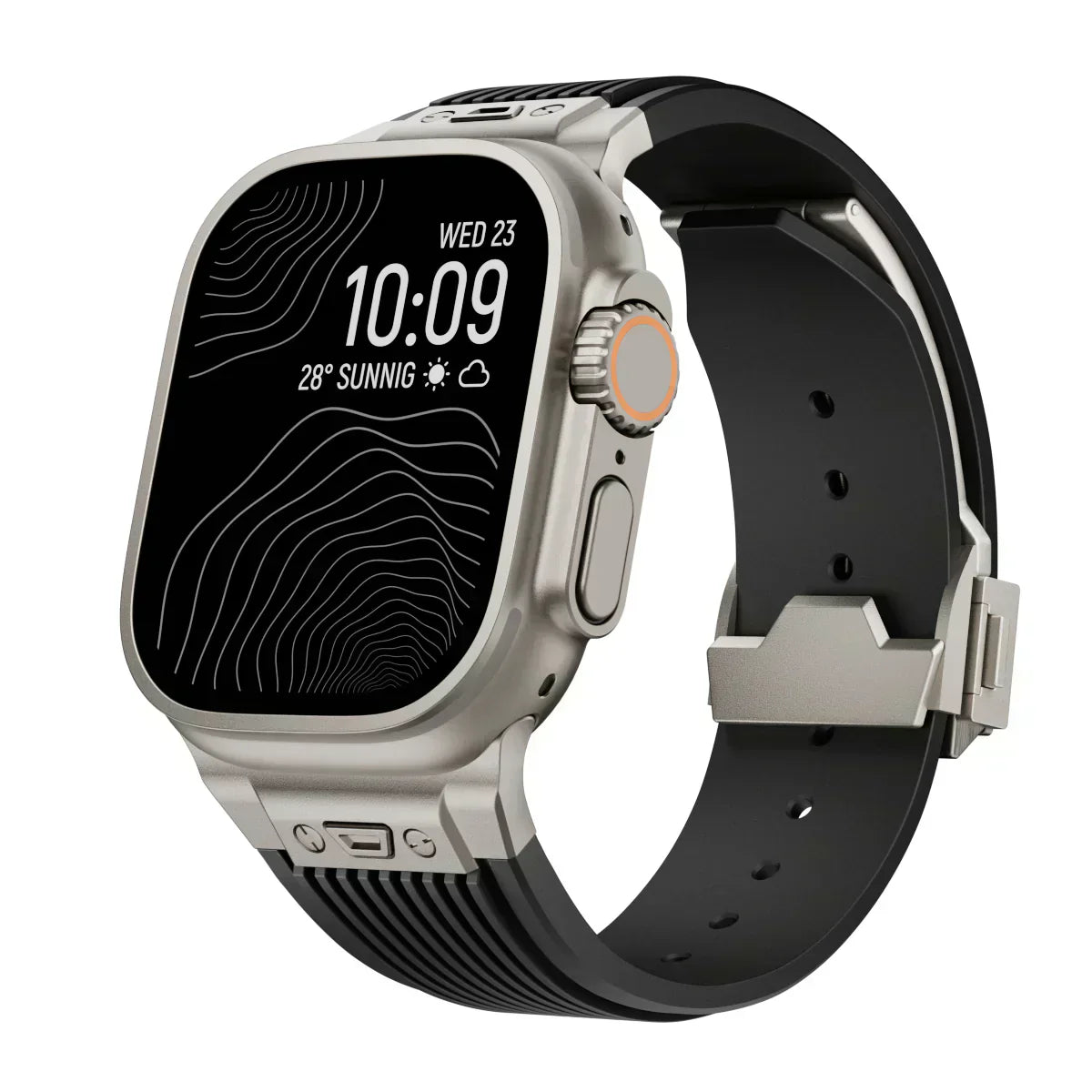 Pásek NovaFlex ze silikonu pro Apple Watch modely 42 až 49 mm | Lersk