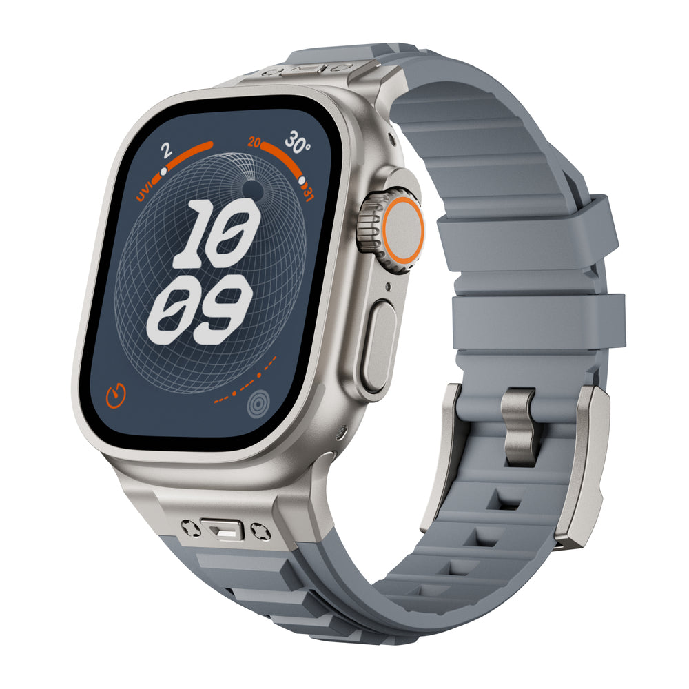 TacFlex | Meget elastisk taktisk silikonerem til Apple Watch | Lersk