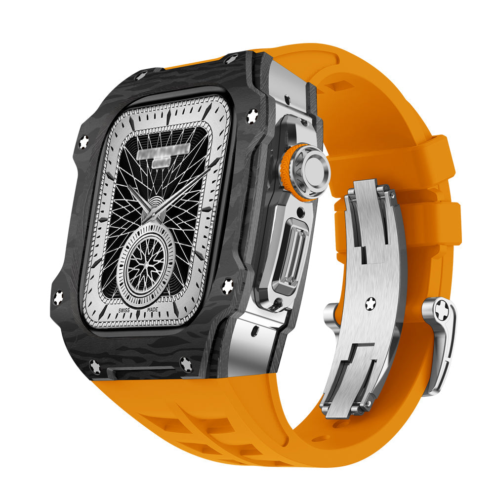 Ventroa Series Carbon Fiber Case for Apple Watch Ultra | Lersk
