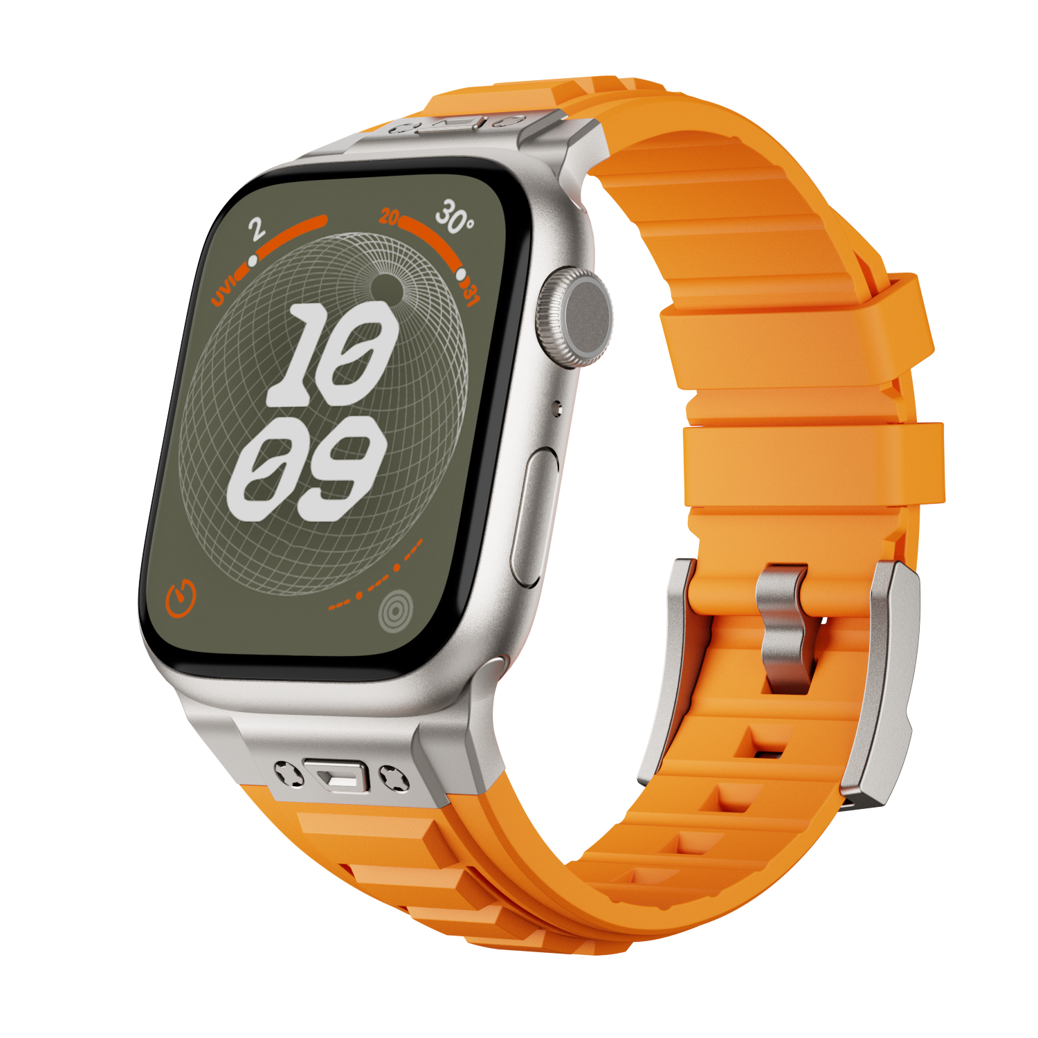 Taktický silikonový řemínek Kestrel pro Apple Watch | Lersk