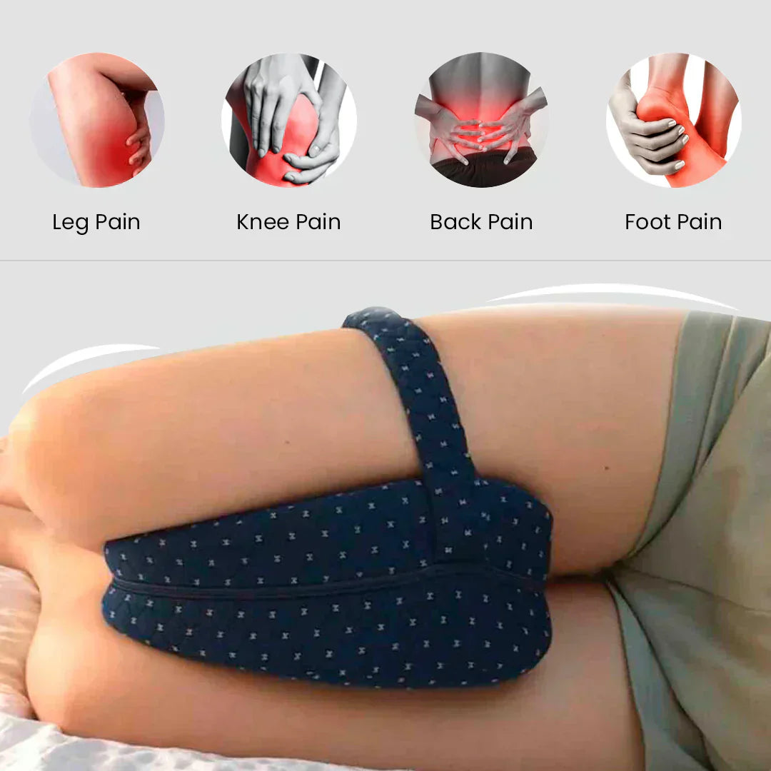 Memory Foam Leg Pillow For Back Pain Sleepers Pain Relief | Lersk
