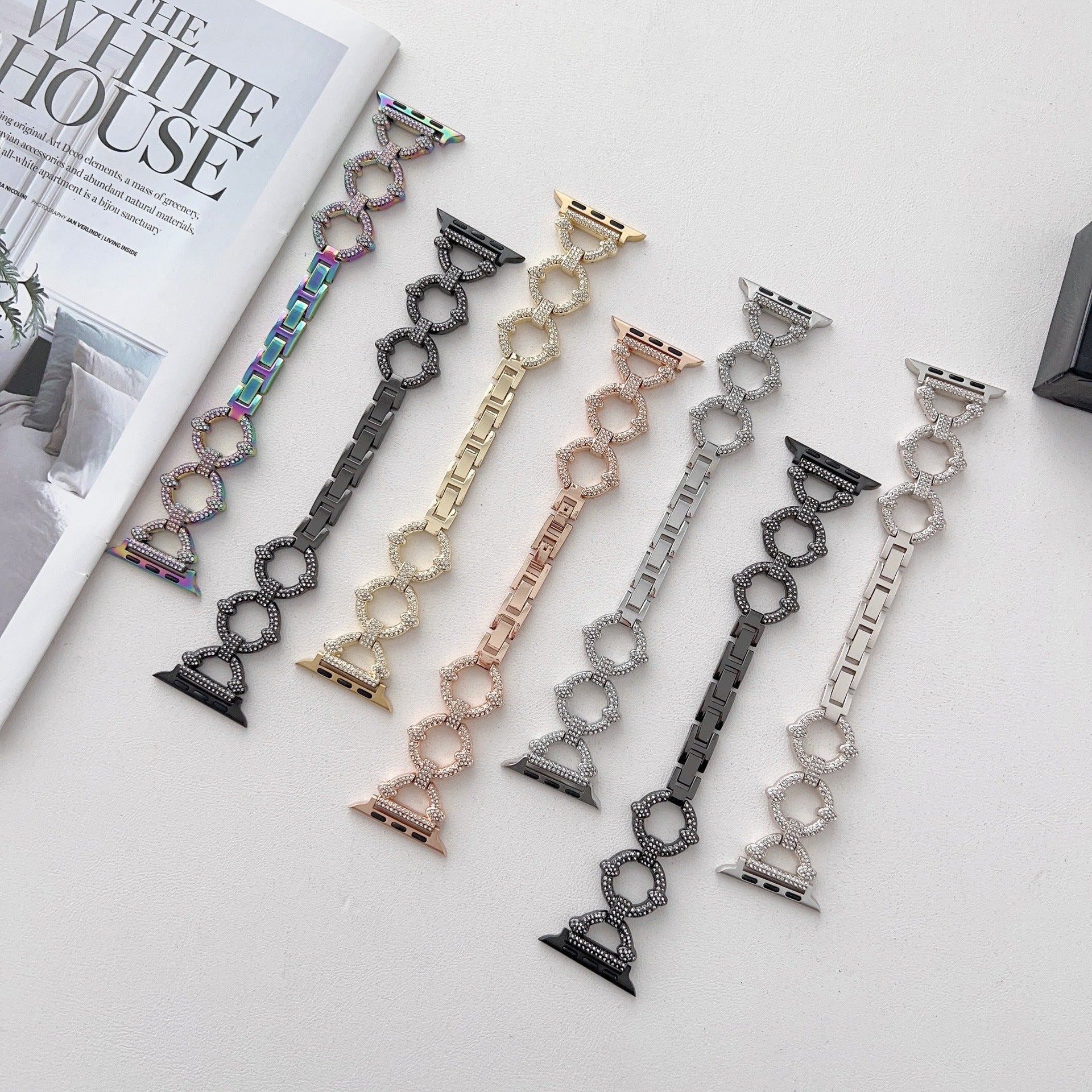 Bracciale Diamante Radiante per Apple Watch | Lersk